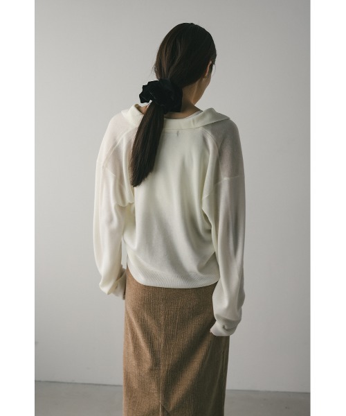 テーラーカラーニットカーデ（カーディガン/ボレロ）｜STYLEMIXER