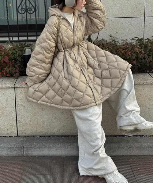E*a様 TAION × WILLFULLY キルティングダウンコート TAION（タイオン）の「【TAION × WILLFULLY】removable sleeve