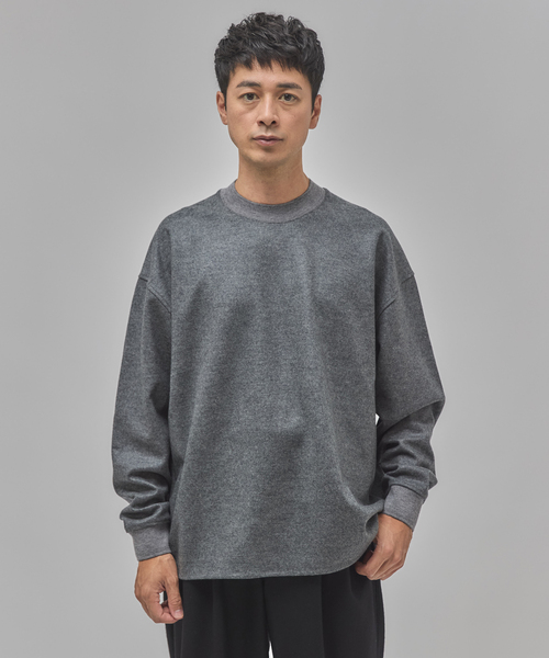 エディフィス（EDIFICE）/”CONFFECT EDIFICE” ハードミルド クルーネック セール】”CONFFECT EDIFICE” ハードミルド クルーネック（スウェット