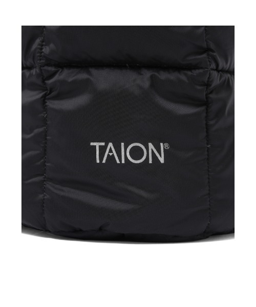 TAION（タイオン）の「【TAION（タイオン）】〈グッズ〉ドローストリング ダウンバッグS（ショルダーバッグ・メンズ・ブラック・ONESIZE）」の7枚目の写真