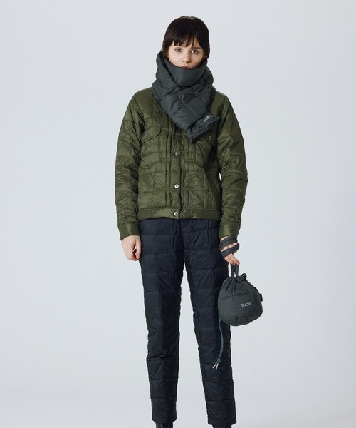 TAION（タイオン）の「【TAION（タイオン）】〈グッズ〉ドローストリング ダウンバッグS（ショルダーバッグ・メンズ・ブラック・ONESIZE）」の6枚目の写真