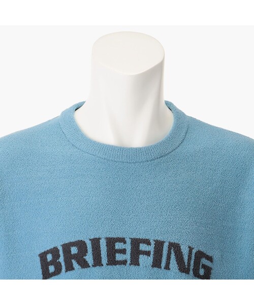 BRIEFING GOLF／ブリーフィングゴルフ】 LW RELAXED KNIT CREWNECK
