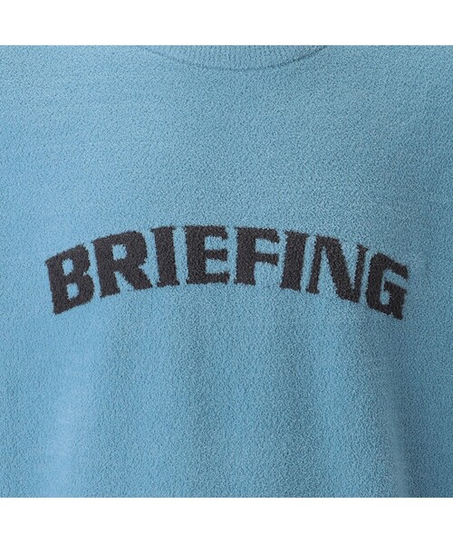 BRIEFING GOLF／ブリーフィングゴルフ】 LW RELAXED KNIT CREWNECK