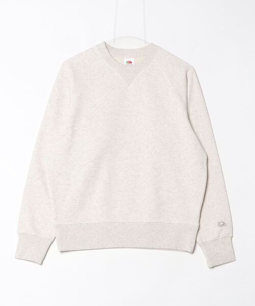 FRUIT OF THE LOOM(フルーツオブザルーム)の「【FRUIT OF THE LOOM/フルーツオブザルーム】BASIC SWEAT SHIRT / スウェット(スウェット・メンズ・グレー/ネイビー/ブラック/アイボリー・XL/L/M/S)」の2枚目の写真