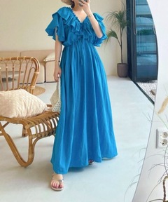 セール】2WAY GARMENT DYE DRESS（ワンピース）｜Ameri（アメリ