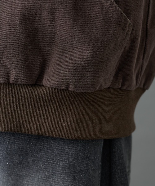 COLONY 2139（コロニートゥーワンスリーナイン）の「バイオ加工ブラッシュツイルパーカー（ブルゾン・メンズ・ブラウン/ブラック・LARGE/MEDIUM）」の19枚目の写真