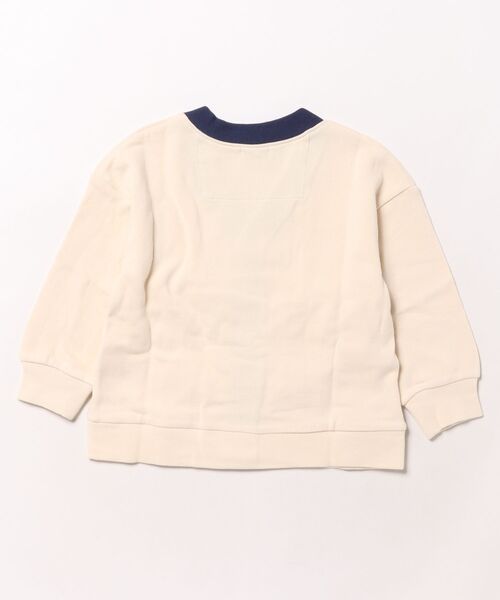 RAGMART（ラグマート）の「レタードカーディガン（カーディガン/ボレロ・キッズ・ネイビー/アイボリー/レッド・100cm/110cm/120cm/130cm）」の4枚目の写真