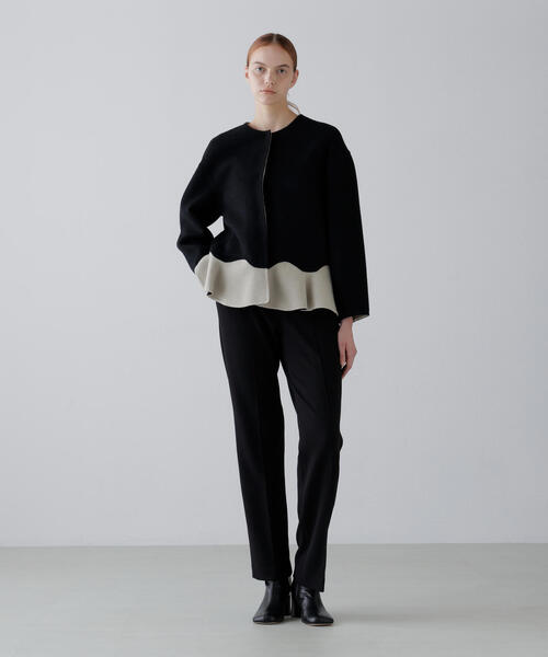 adore ２ＴＯＮＥリバージャケット 38サイズ カシミヤ混 2TONE リバージャケット （テーラードジャケット）｜ADORE