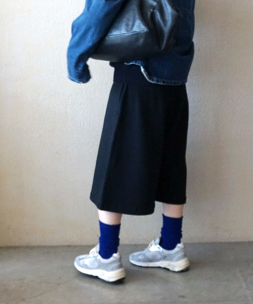 JOURNAL STANDARD LUXE（ジャーナルスタンダード　ラックス）の「《追加》ウラケ ハーフパンツ（その他パンツ・レディース・ブラック・FREE）」の8枚目の写真