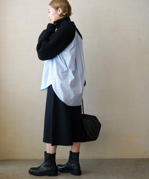 JOURNAL STANDARD LUXE（ジャーナルスタンダード　ラックス）の「《追加》ウラケ ハーフパンツ（その他パンツ・レディース・ブラック・FREE）」の12枚目の写真