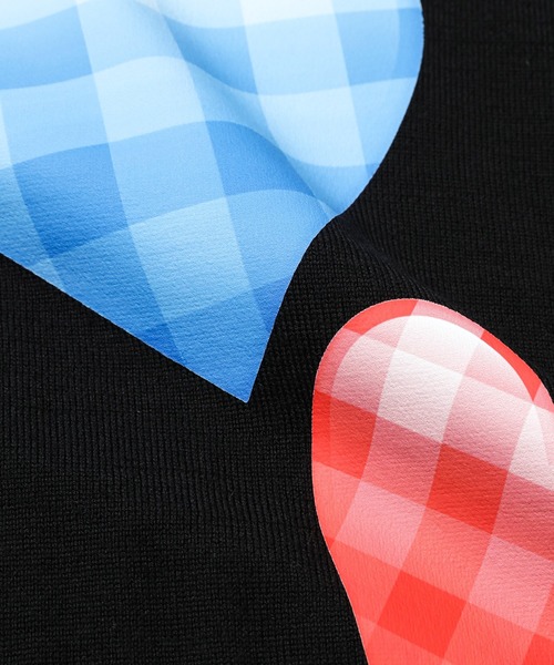 TSTS(ティーエスティーエス)の「HEART EMOJI PRINTED SWEATER(ニット/セーター・メンズ・ブラック/ホワイト/ネイビー・L)」の9枚目の写真