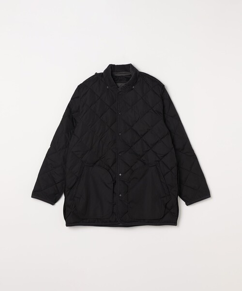 SHIPS any別注】TAION:〈手洗い可能〉ダイヤキルト ダウン ハーフ