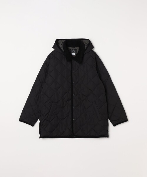 SHIPS any別注】TAION:〈手洗い可能〉ダイヤキルト ダウン ハーフ