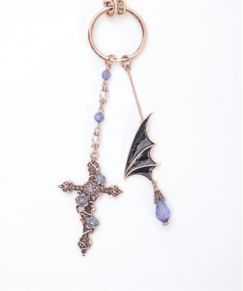 axes femme（アクシーズファム）の「繊翳の薔薇十字バッグチャーム（その他雑貨・レディース・ゴールド/ブラック・FREE）」の10枚目の写真