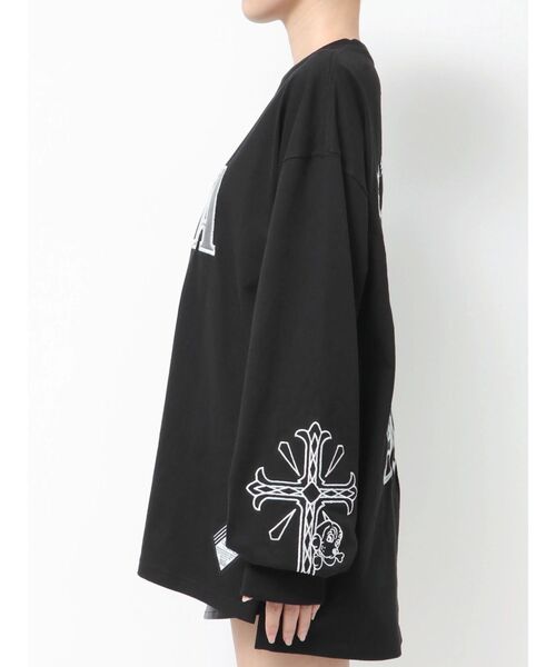 GYDA×GALFY original cross long Tシャツ（Tシャツ/カットソー