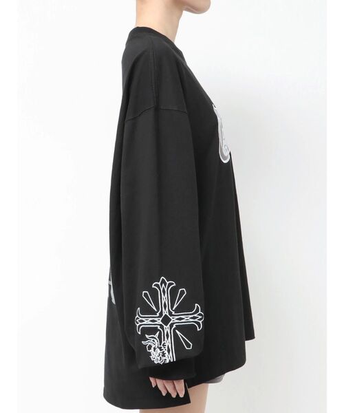 GYDA×GALFY original cross long Tシャツ（Tシャツ/カットソー