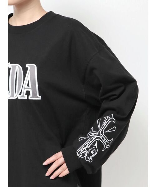 GYDA×GALFY original cross long Tシャツ（Tシャツ/カットソー