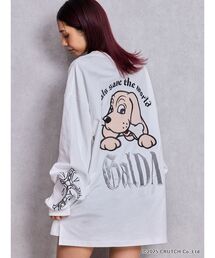 GALFY | GYDA×GALFY original cross long Tシャツ(Tシャツ/カットソー)