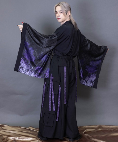 [9月末までセール]アクシーズ　REZEN 彼岸花レイヤード袴パンツ 彼岸花レイヤード袴パンツ | REZEN | axes femme online shop