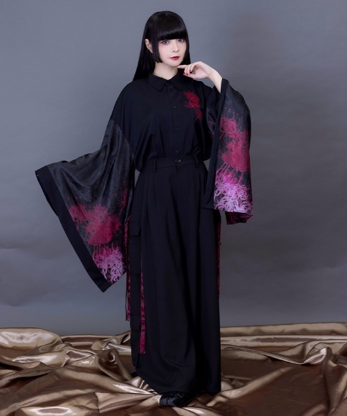 彼岸花カーゴ袴パンツ（その他パンツ）｜REZEN（リゼン）の