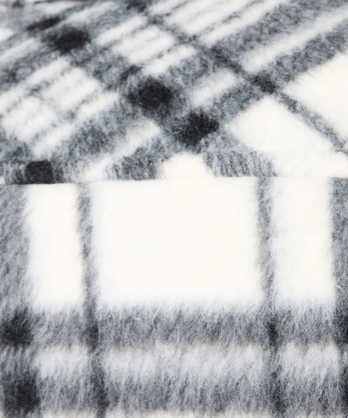 HIDEAWAYS NICOLE(ハイダウェイニコル)の「Wパッチポケット チェックブルゾン(その他アウター・メンズ・トリコロール/グレー系その他/ホワイト×ブラック/ブラック系その他・X-LARGE/LARGE/MEDIUM)」の17枚目の写真