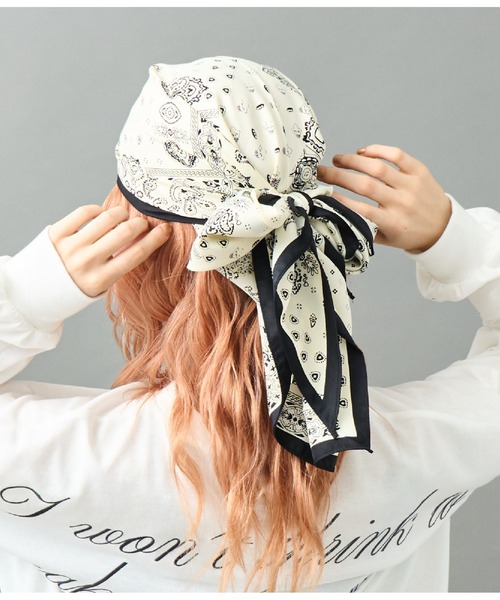 セール】バンダナ 柄 スカーフ バブーシュカ（バンダナ/スカーフ