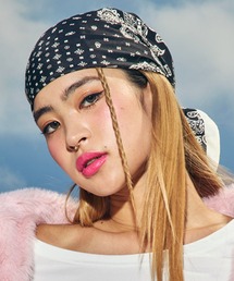 ANAP（アナップ）の「バンダナ 柄 スカーフ バブーシュカ（バンダナ/スカーフ）」