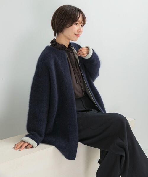 セール】『別注』ELENDEEK×ROSSO CN RACCOON MIX WCD（カーディガン