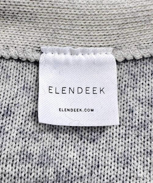 URBAN RESEARCH ROSSO WOMEN（アーバンリサーチ　ロッソ）の「『別注』ELENDEEK×ROSSO　CN RACCOON MIX WCD（カーディガン/ボレロ・レディース・アイボリー/ネイビー・2/1）」の14枚目の写真