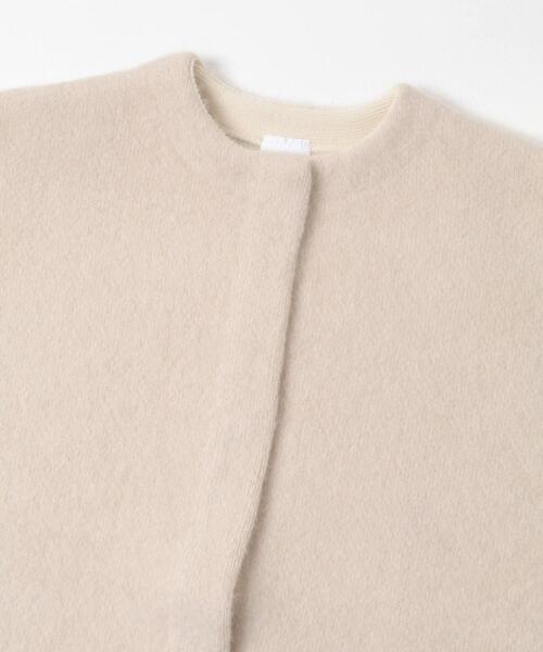 URBAN RESEARCH ROSSO WOMEN（アーバンリサーチ　ロッソ）の「『別注』ELENDEEK×ROSSO　CN RACCOON MIX WCD（カーディガン/ボレロ・レディース・アイボリー/ネイビー・2/1）」の22枚目の写真