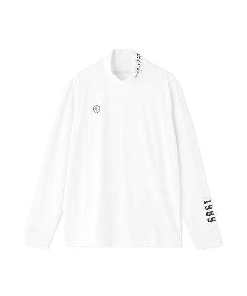 PEARLY GATES(パーリーゲイツ)の「【PEARLY GATES】綿ベア天竺長袖ハイネックカットソー(Tシャツ/カットソー・メンズ・ネイビー/グリーン系その他/ホワイト・SMALL/MEDIUM/LARGE/X-LARGE/XX-LARGE)」の6枚目の写真