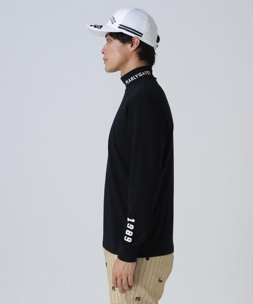 PEARLY GATES(パーリーゲイツ)の「【PEARLY GATES】綿ベア天竺長袖ハイネックカットソー(Tシャツ/カットソー・メンズ・ネイビー/グリーン系その他/ホワイト・SMALL/MEDIUM/LARGE/X-LARGE/XX-LARGE)」の10枚目の写真