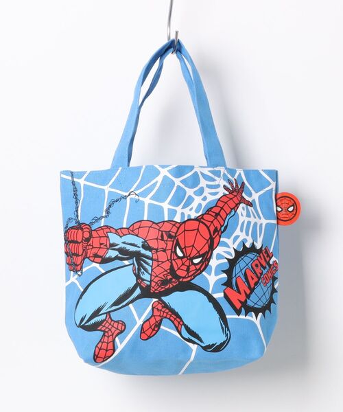 MARVEL(マーベル)の「【 MARVEL 】 カラーマチ付きバッグ 25F9(エコバッグ/サブバッグ・レディース・イエロー/ピンク/ブルー・FREE)」の1枚目の写真