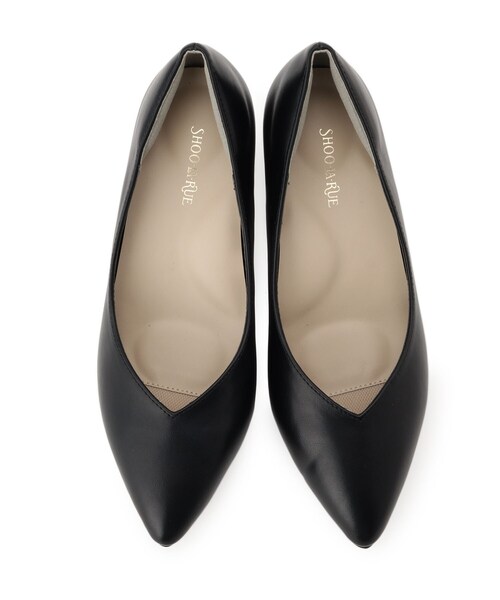 SHOO・LA・RUE(シューラルー)の「【セレモニー】5cmヒールパンプス(パンプス・レディース・ブラック/アイボリー・35/45)」の7枚目の写真