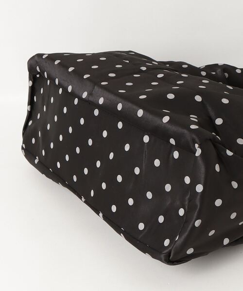 .KOM(ドットコム)の「A'GEM/9 × .kom 『.KOM/ドットケーオーエム』 Casual Polka Dot Large Capacity Bag/カジュアル ドットパターン 大容量バッグ(エコバッグ/サブバッグ・レディース・ブラック/ホワイト/グレー・FREE)」の21枚目の写真
