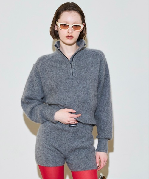 Fox Blend Knit Tops / フォックスブレンドニットトップス（ニット