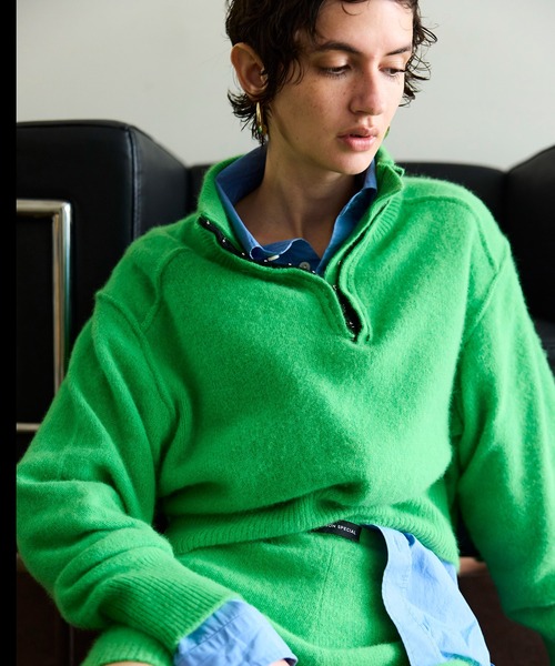 Fox Blend Knit Tops / フォックスブレンドニットトップス（ニット