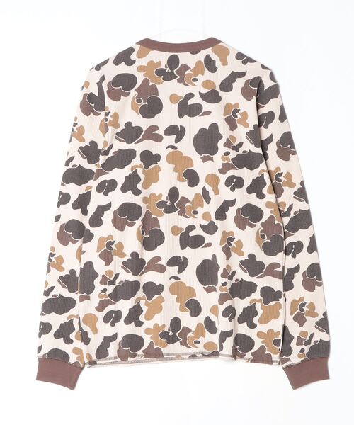 HUF(ハフ)の「【C-HUF】【HUF/ハフ】SHRADER CAMO L/S THERMAL KN00541(Tシャツ/カットソー・メンズ・カモフラージュ・MEDIUM/X-LARGE)」の7枚目の写真