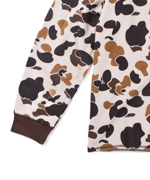 HUF(ハフ)の「【C-HUF】【HUF/ハフ】SHRADER CAMO L/S THERMAL KN00541(Tシャツ/カットソー・メンズ・カモフラージュ・MEDIUM/X-LARGE)」の2枚目の写真
