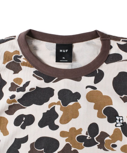 HUF(ハフ)の「【C-HUF】【HUF/ハフ】SHRADER CAMO L/S THERMAL KN00541(Tシャツ/カットソー・メンズ・カモフラージュ・MEDIUM/X-LARGE)」の5枚目の写真
