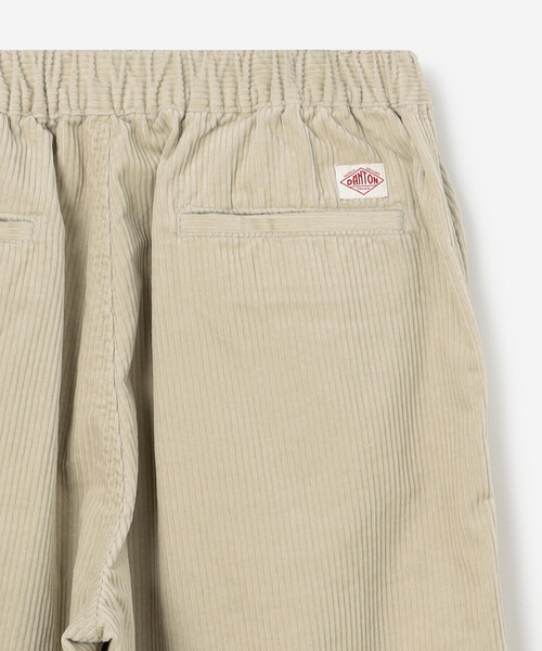 DANTON(ダントン)の「DANTON | コーデュロイ イージークロップドパンツ WOMEN(その他パンツ・レディース・ダークブラウン/アイボリー・38)」の10枚目の写真