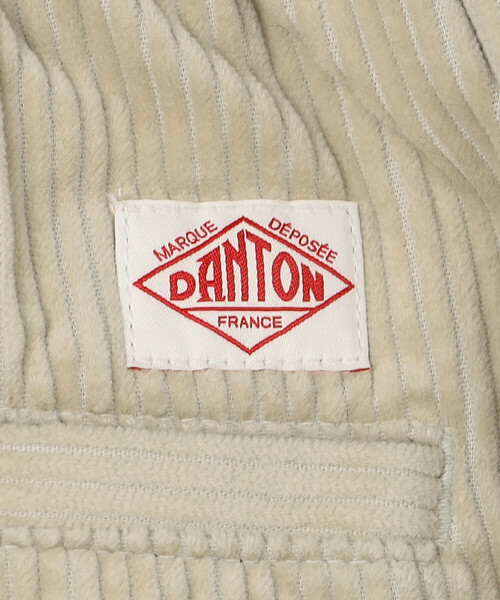 DANTON(ダントン)の「DANTON | コーデュロイ イージークロップドパンツ WOMEN(その他パンツ・レディース・ダークブラウン/アイボリー・38)」の13枚目の写真
