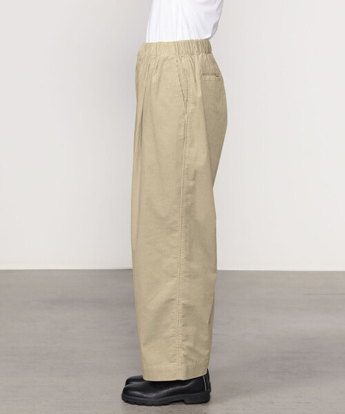 DANTON(ダントン)の「DANTON | コーデュロイ イージークロップドパンツ WOMEN(その他パンツ・レディース・ダークブラウン/アイボリー・38)」の5枚目の写真