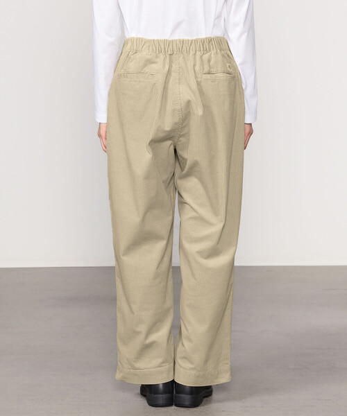 DANTON(ダントン)の「DANTON | コーデュロイ イージークロップドパンツ WOMEN(その他パンツ・レディース・ダークブラウン/アイボリー・38)」の6枚目の写真