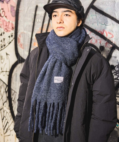 niko and（ニコアンド）の「ウール混ボリュームマフラー（マフラー