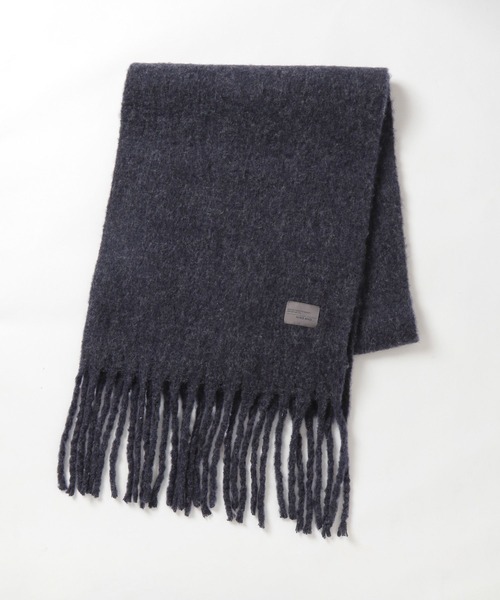 niko and...（ニコアンド）の「ウール混ボリュームマフラー（マフラー・メンズ・アイボリー/キャメル/ブラウン/ネイビー・FREE）」の10枚目の写真