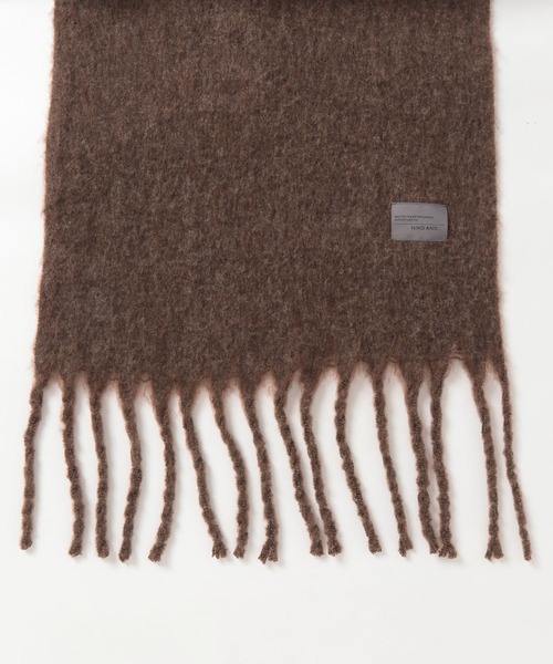 niko and...（ニコアンド）の「ウール混ボリュームマフラー（マフラー・メンズ・アイボリー/キャメル/ブラウン/ネイビー・FREE）」の12枚目の写真