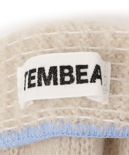 TEMBEA(テンベア)の「TEMBEA:グンテ(手袋・レディース・ダークグレー/アイボリー・ONE SIZE)」の8枚目の写真