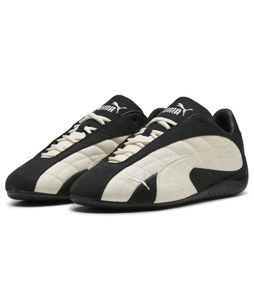 PUMA（プーマ）の「PUMA（プーマ）SPEEDCATPLUS QUILT スニーカー（スニーカー・レディース・ブラウン系/ブラック・80/70/60）」の2枚目の写真