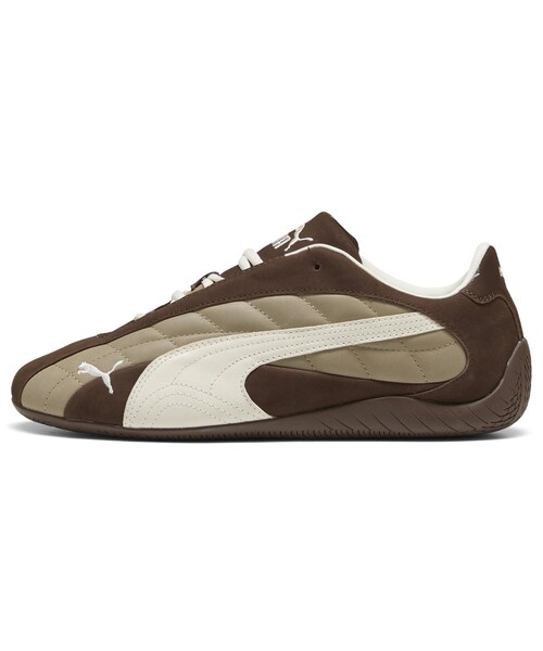 PUMA（プーマ）の「PUMA（プーマ）SPEEDCATPLUS QUILT スニーカー（スニーカー・レディース・ブラウン系/ブラック・80/70/60）」の4枚目の写真